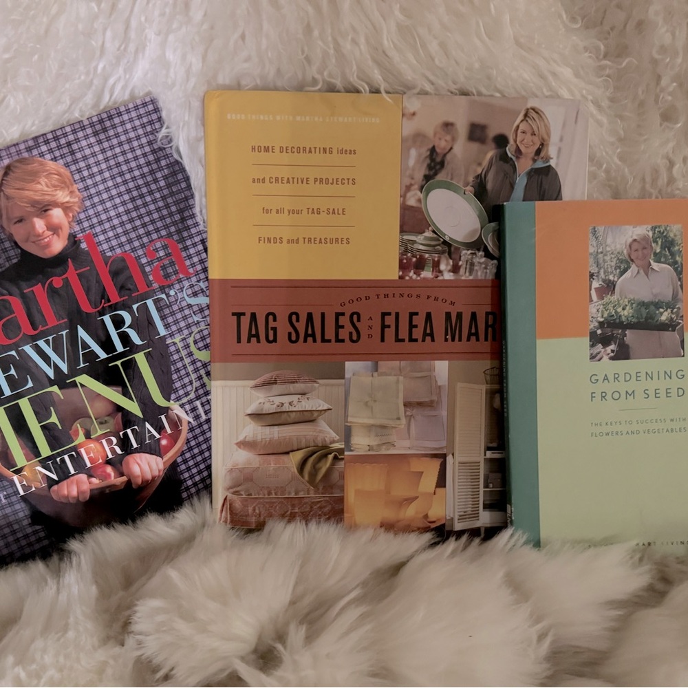 MARTHA STEWART BOOK LOT